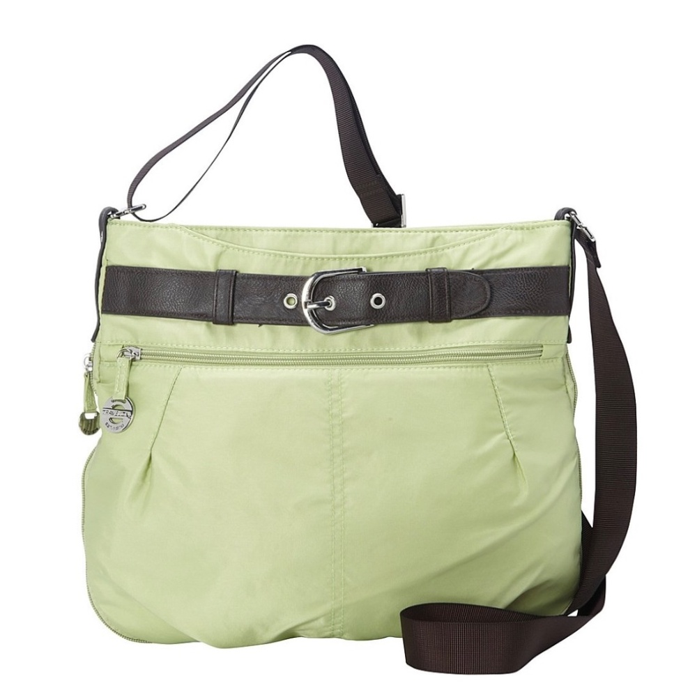 Travelon Nylon Adjustable Hobo with Belt Detail / Crossbody NWT